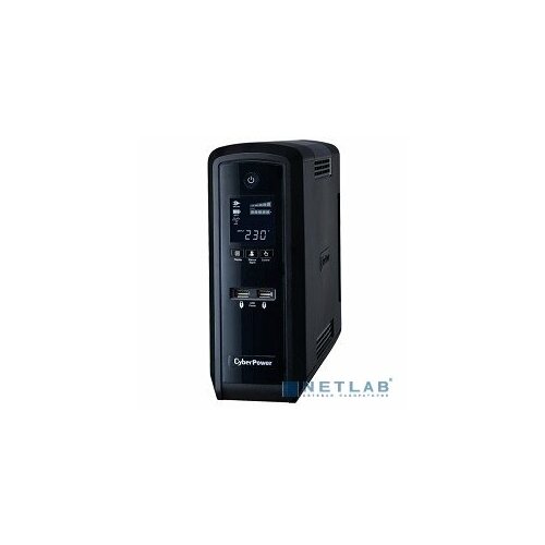 CyberPower ИБП CyberPower CP1500EPFCLCD ИБП Line-Interactive, Tower, 1500VA/900W USB/RS-232/RJ11/45/USB charger A (3+3 EURO)