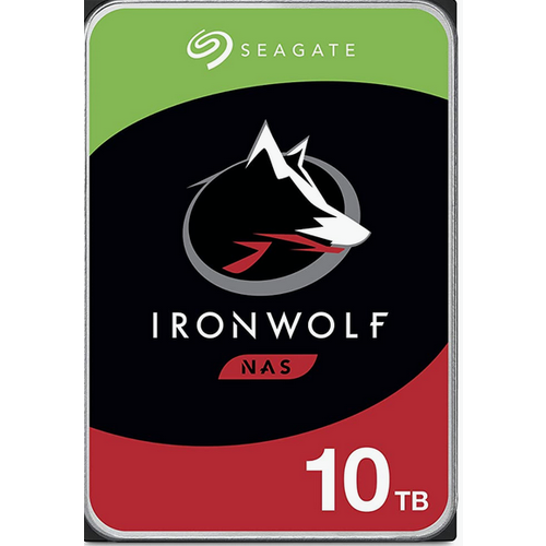 Seagate Жесткий диск Seagate IronWolf ST10000VN000 NAS 10TB 35 7200rpm 256MB SATA-III 35456₽