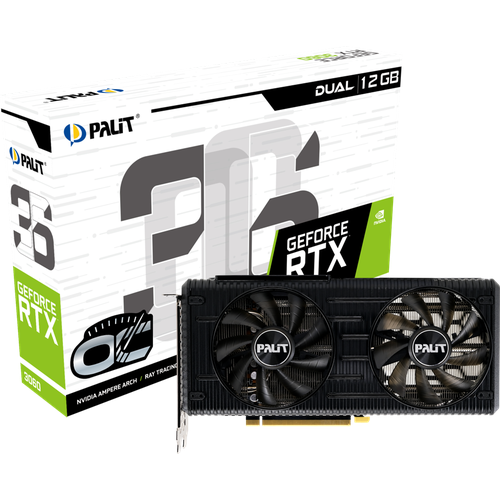 Palit Palit RTX3060 DUAL OC 12G GDDR6 192bit 3-DP HDMI