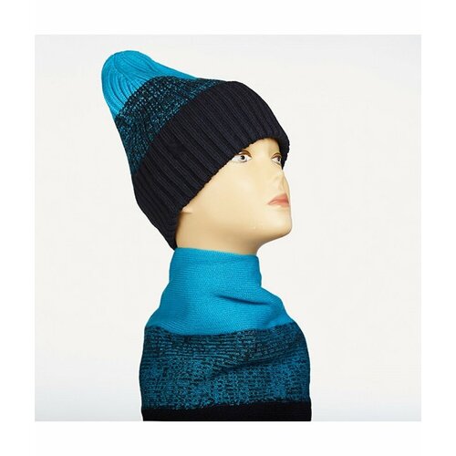 Комплект SuperShapka, размер универсальный, синий