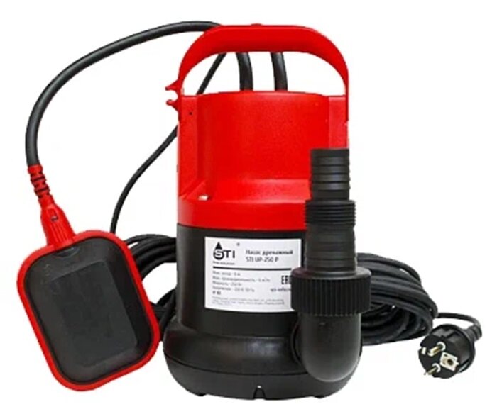 Дренажный насос для чистой воды STI UP-250 P (250 Вт)