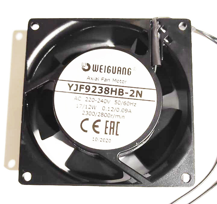 Вентилятор осевой компактный Weiguang YJF 9238HB 0.3 m 220В 92x92x38