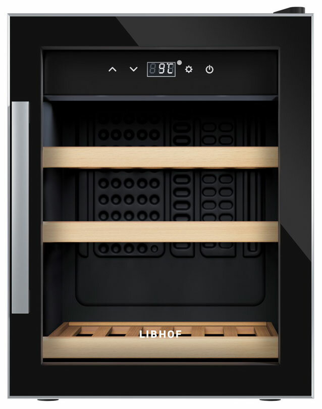 Винный шкаф Libhof GQ-12 Black — фото 16