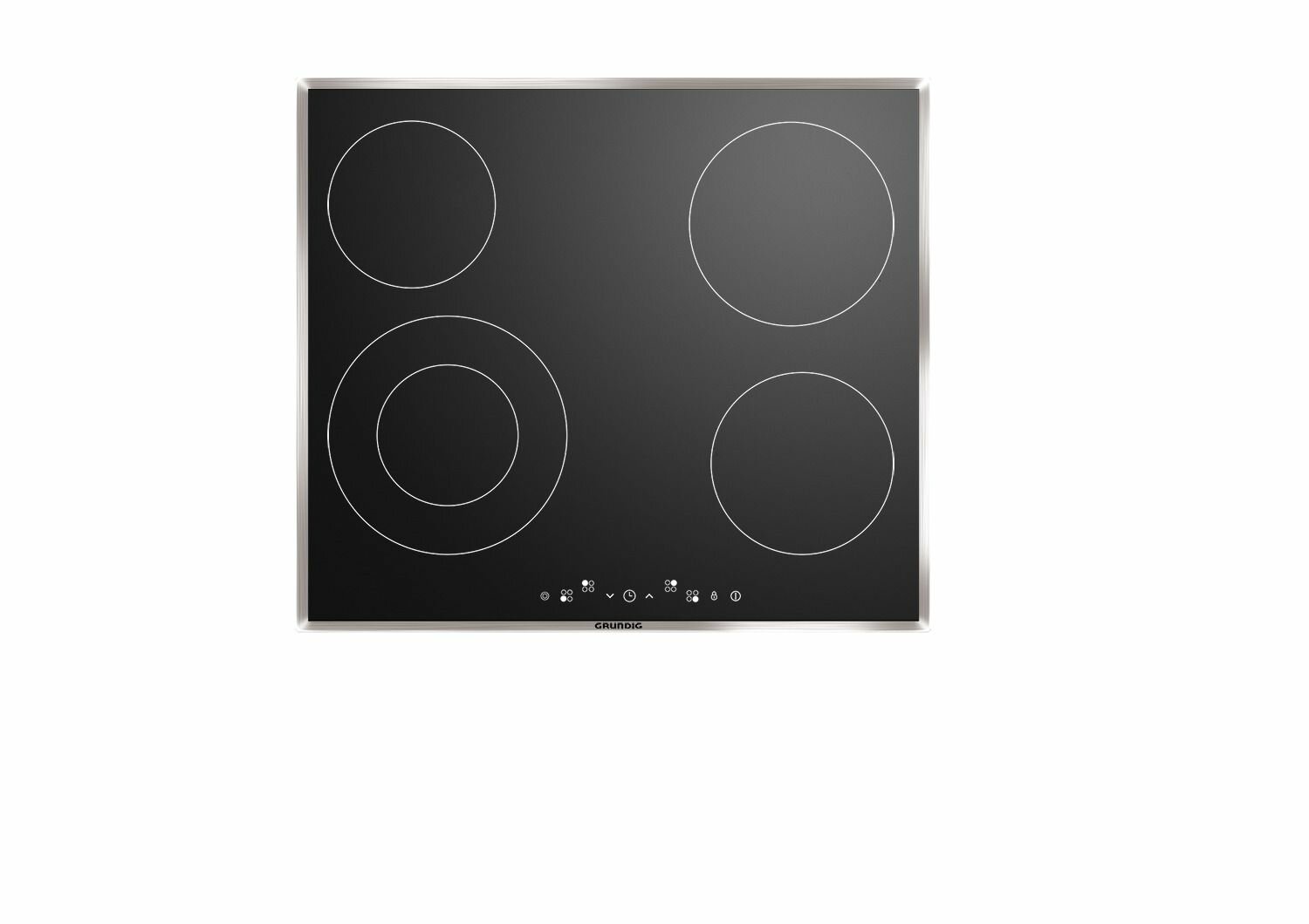 Встраиваемая электрическая варочная панель Grundig GIEV 613420 E, 60 см, черный