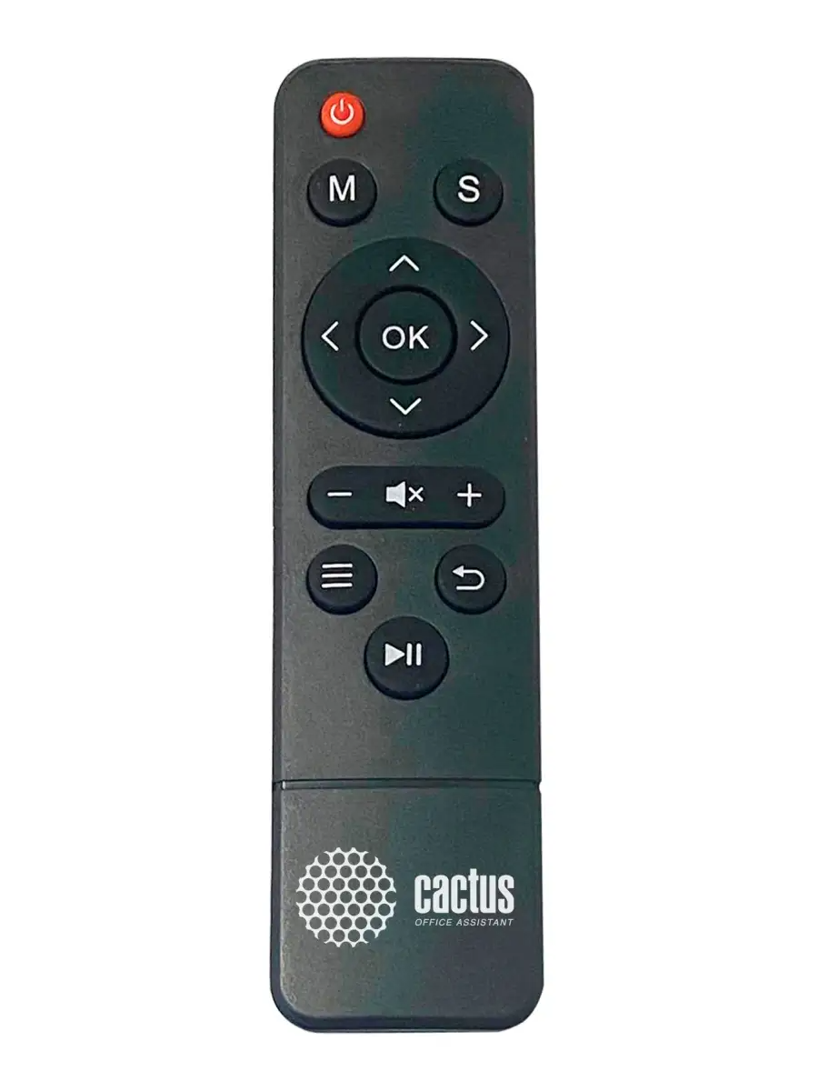Проектор cactus CS-PRE05BWXGA-A 1280x720 1800:1 1800 лм LCD 175 кг
