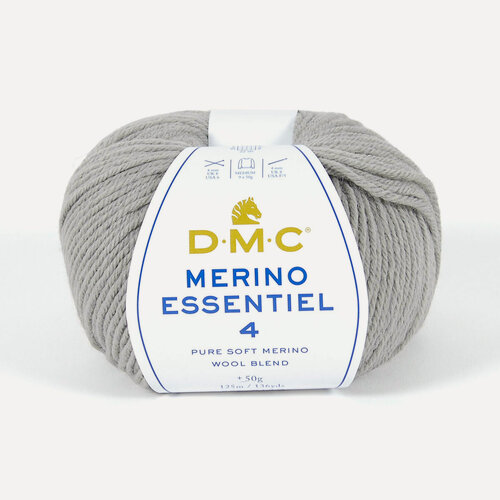 Изображение товара DMC Merino Essentiel 4 пряжа 50% шерсть 50% акрил 125 м, 50 г, цвет 875 желтый 1шт