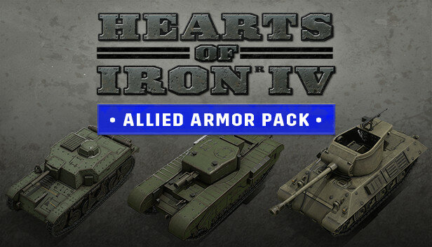 Дополнение Hearts of Iron IV: Allied Armor Pack для PC (STEAM) (электронная версия)