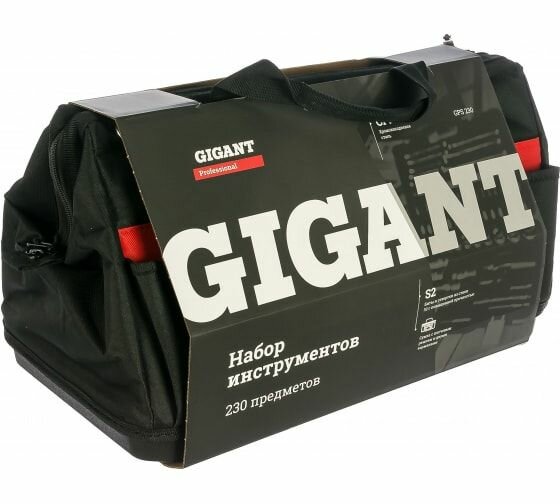 Набор инструментов Gigant Professional 230 предметов в сумке GPS 230