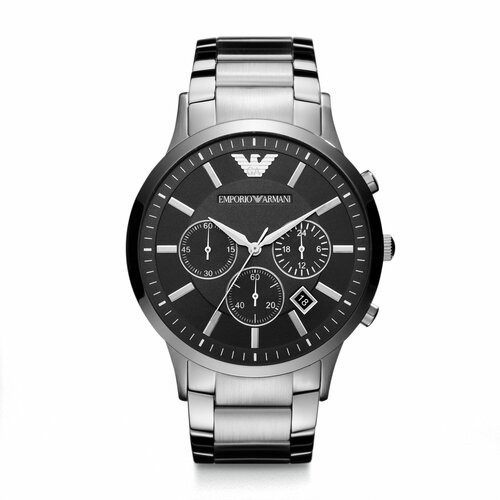 фото Наручные часы emporio armani renato ar2460, серебряный