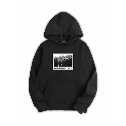 фото Худи bloom century, размер 56, черный