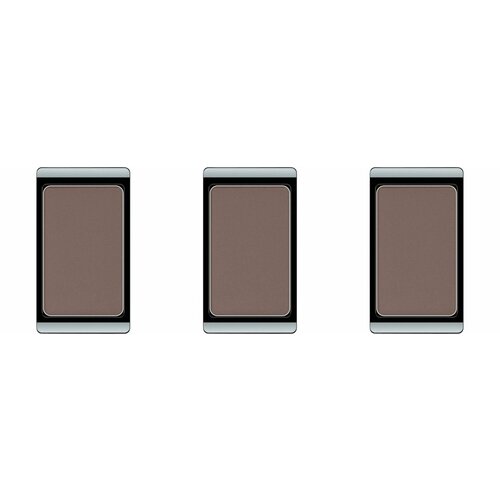 ARTDECO Тени для бровей Eyebrow Powder Тон 3, 0,8 г, 3 штуки