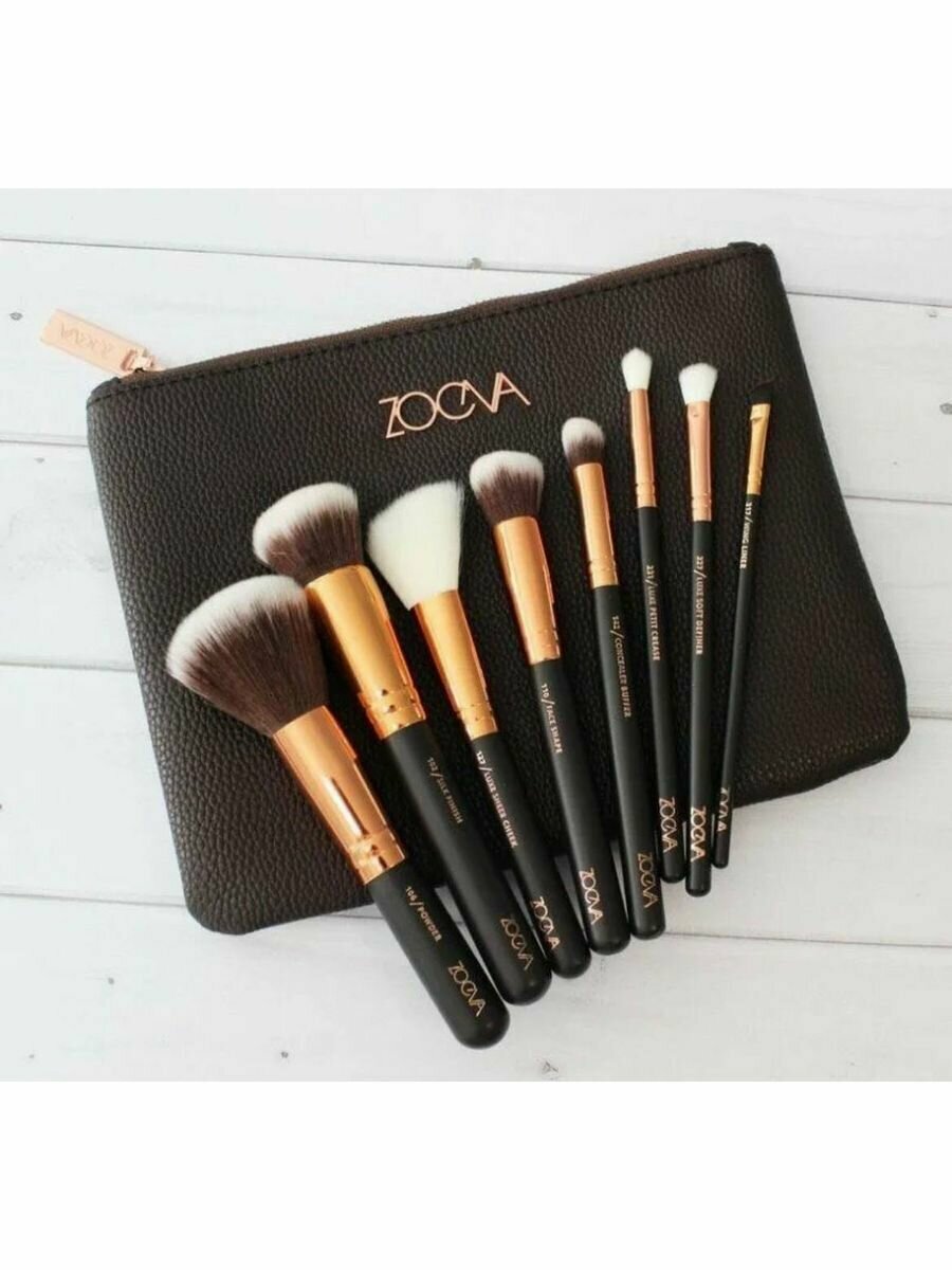 фото Кисти для макияжа профессиональные 8шт