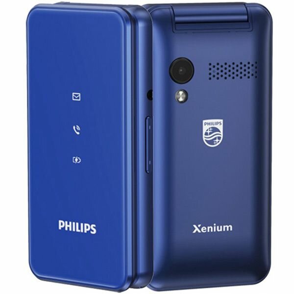 Мобильные телефоны Philips Телефон Philips Xenium E2601 синий
