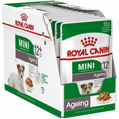Royal Canin MINI AGEING 12+ Полнорационный влажный корм для стареющих собак мелких размеров , 12 шт