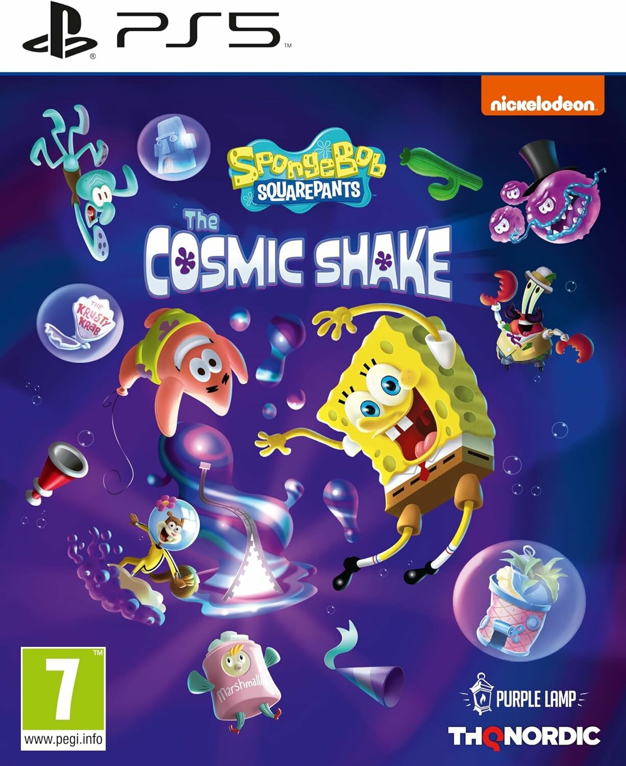 SpongeBob SquarePants. The Cosmic Shake (PS5 русские субтитры)