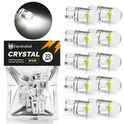 Светодиодная лампа для авто ElectroKot Crystal T10 W5W 5000K белый свет 10 шт
