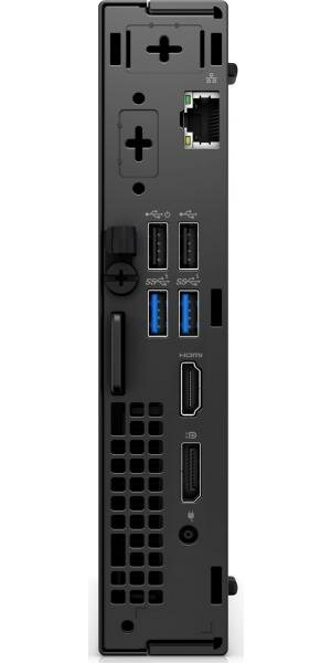 ПК Dell Optiplex 7010 Micro i3 13100T (2.2) 16Gb SSD512Gb UHDG 730 Linux Ubuntu GbitEth WiFi BT 260W мышь клавиатура черный (7010-3650)