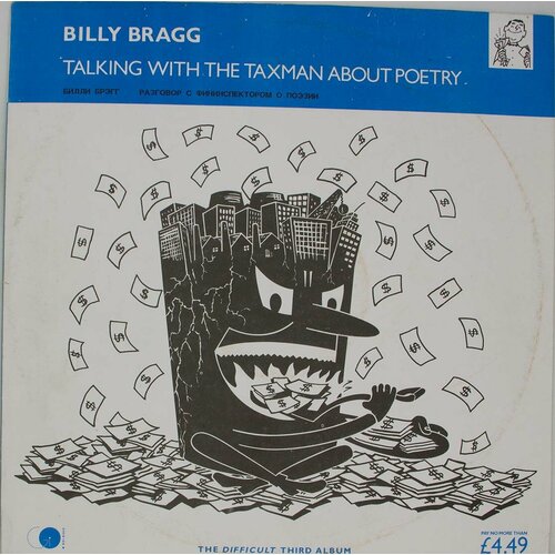 Виниловая пластинка Billy Bragg - Talking With The Taxman A виниловая пластинка billy idol the cage ep 180 gr