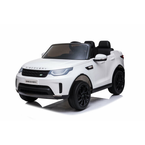 Jiajia Детский электромобиль Land Rover Discovery 12V - TR1905-WHITE детский электромобиль land rover discovery