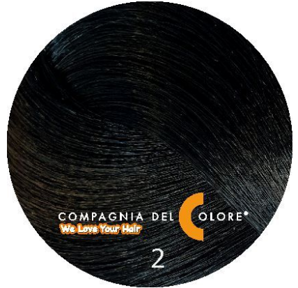 COMPAGNIA DEL COLORE краска для волос 100 МЛ AMMONIA FREE 2
