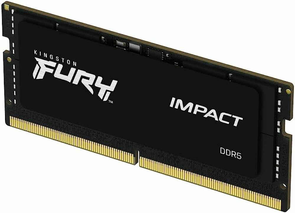 Оперативная память KINGSTON FURY Impact SODIMM DDR5 32GB (1x32GB) 4800 MHz (KF548S38IB-32)