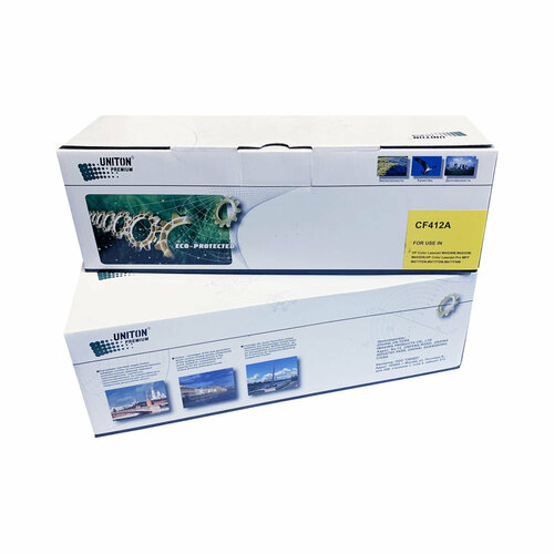 Картридж Uniton Premium Green Eco-Protected CF412A желтый совместимый с принтером HP картридж uniton premium green eco protected cf542x желтый совместимый с принтером hp