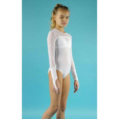 Купальник ALIERA, размер 128, белый