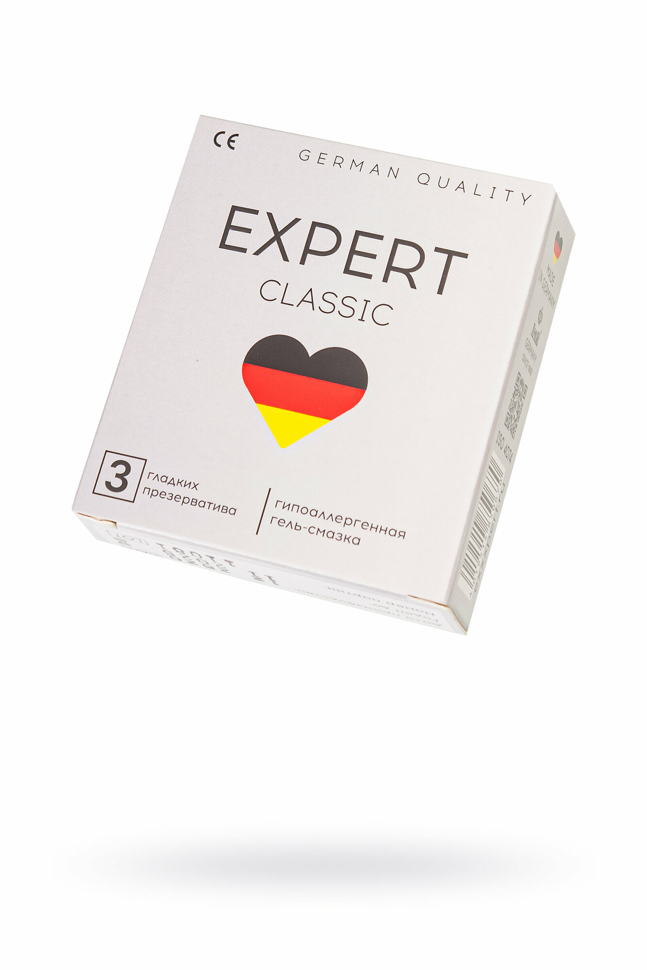 Презервативы гладкие классические EXPERT Classic Germany прозрачный 3 шт.