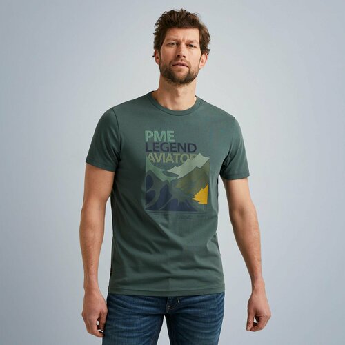 фото Футболка pme legend, размер xxl, зеленый