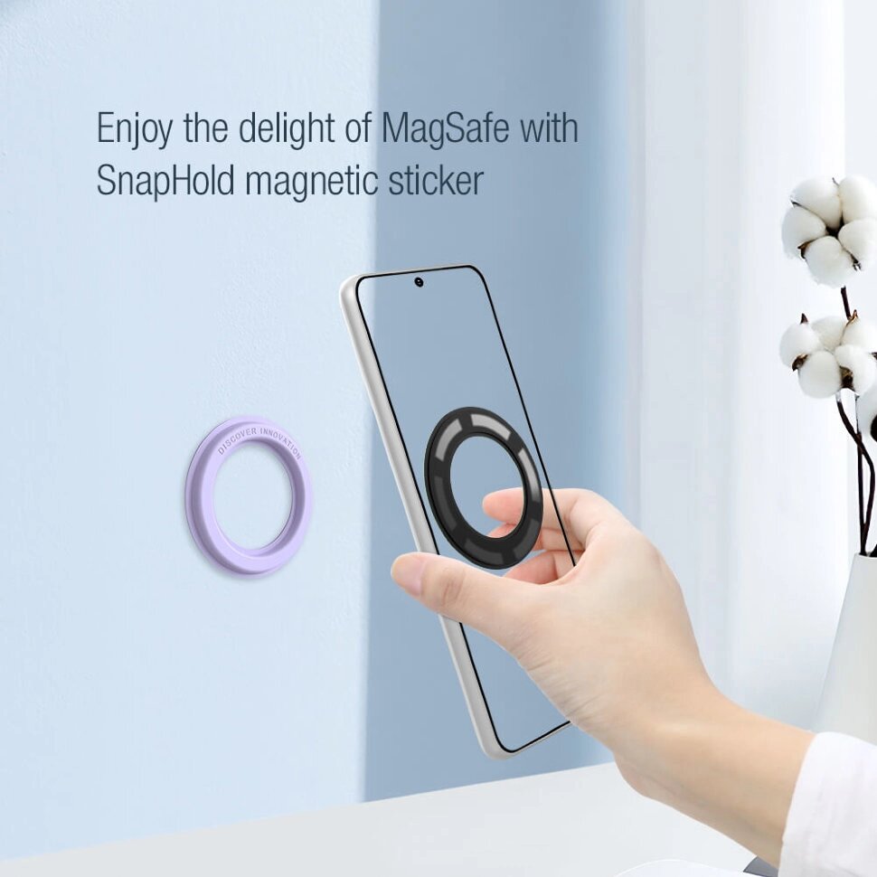 Адаптер Nillkin SnapLink для MagSafe 2шт Black 25814 — фото 13