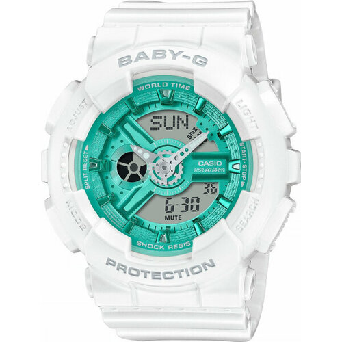фото Наручные часы casio baby-g, белый