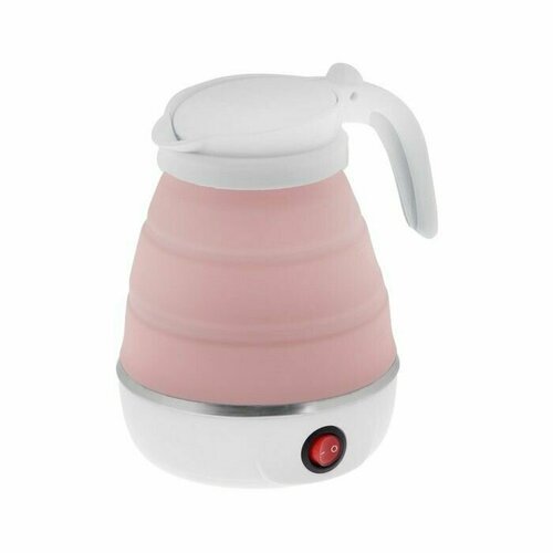 Чайник электрический LuazON LSK-1812 пластик 06 л 600 Вт дорожный белый 245800₽