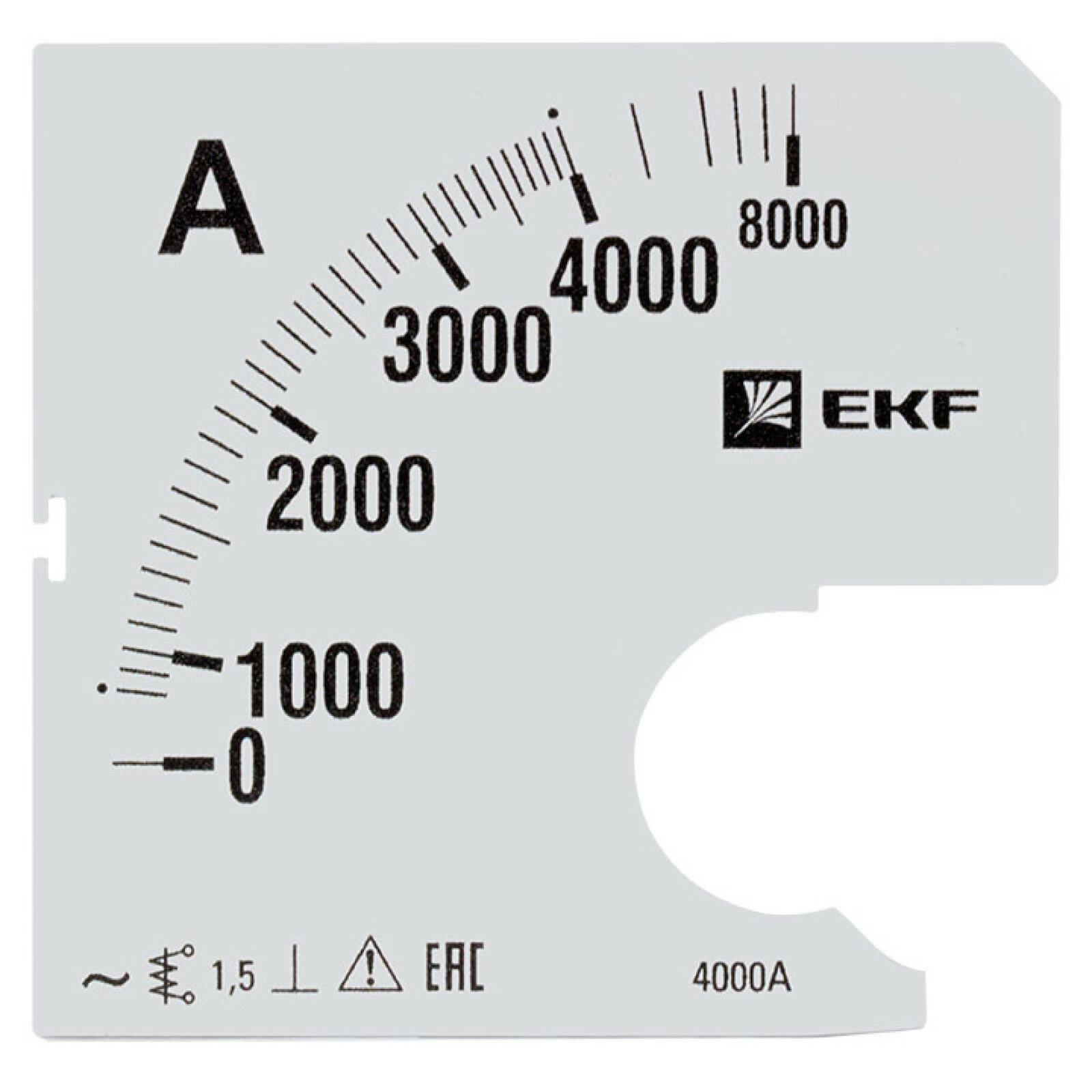 Шкала сменная для A961 4000-5А-1,5 EKF PROxima