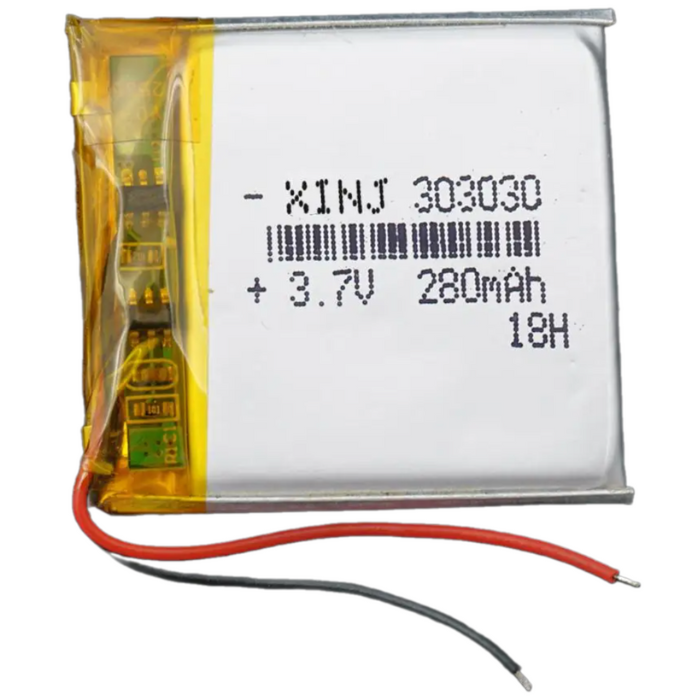 Аккумулятор (батарея) 303030 280mah 3,7v (30х30х3 мм)