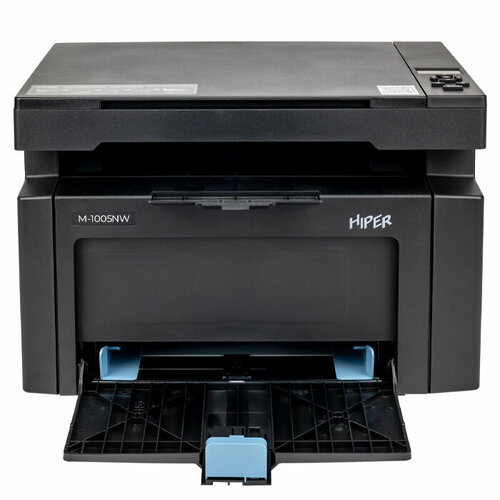 МФУ Hiper M-1005NW принтерсканеркопир A4 LAN Wi-Fi USB черный 2278600₽