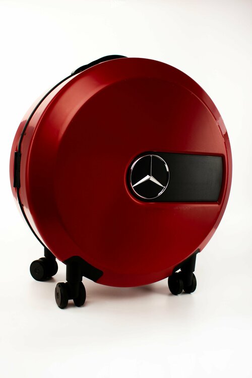 Чемодан Mercedes-Benz, размер S, красный