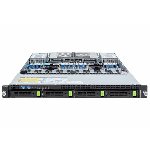 Серверная платформа Gigabyte R183-S90 R183-S90-AAV1/1U/2x4677/ 32xDDR5-4800 RDIMM/RDIMM 3DS/ 4x3.5