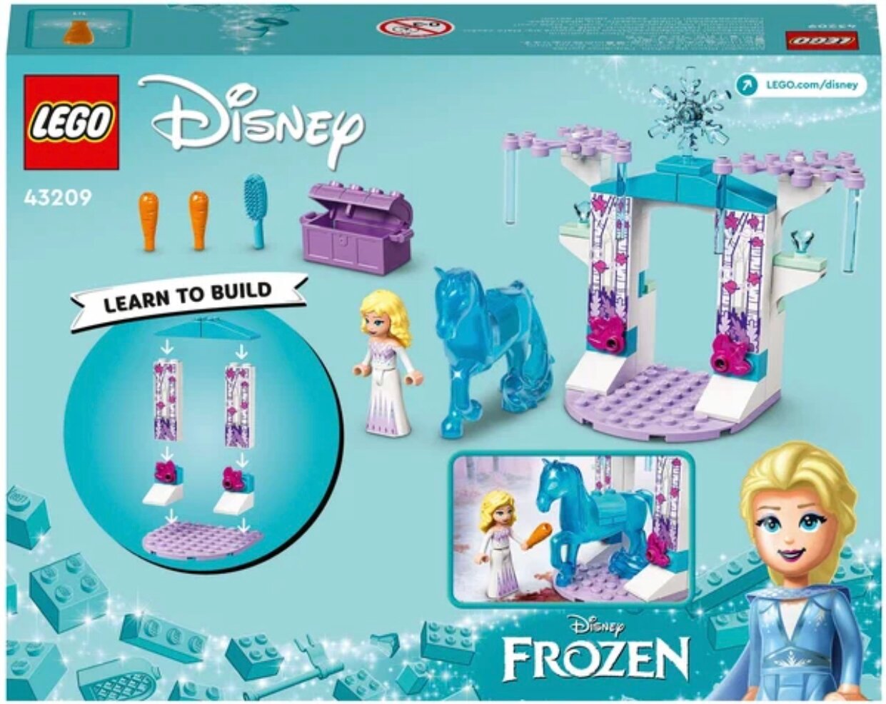 Конструктор LEGO Disney Frozen 43209 Ледяная конюшня Эльзы и Нокка, 53 дет.