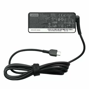 Блок питания ADLX45ULCE2A, SA10E75824 для ноутбуков Lenovo IdeaPad 720s-13IKB, ThinkPad X1 Carbon 6rd Gen (45Ватт TYPE-C)