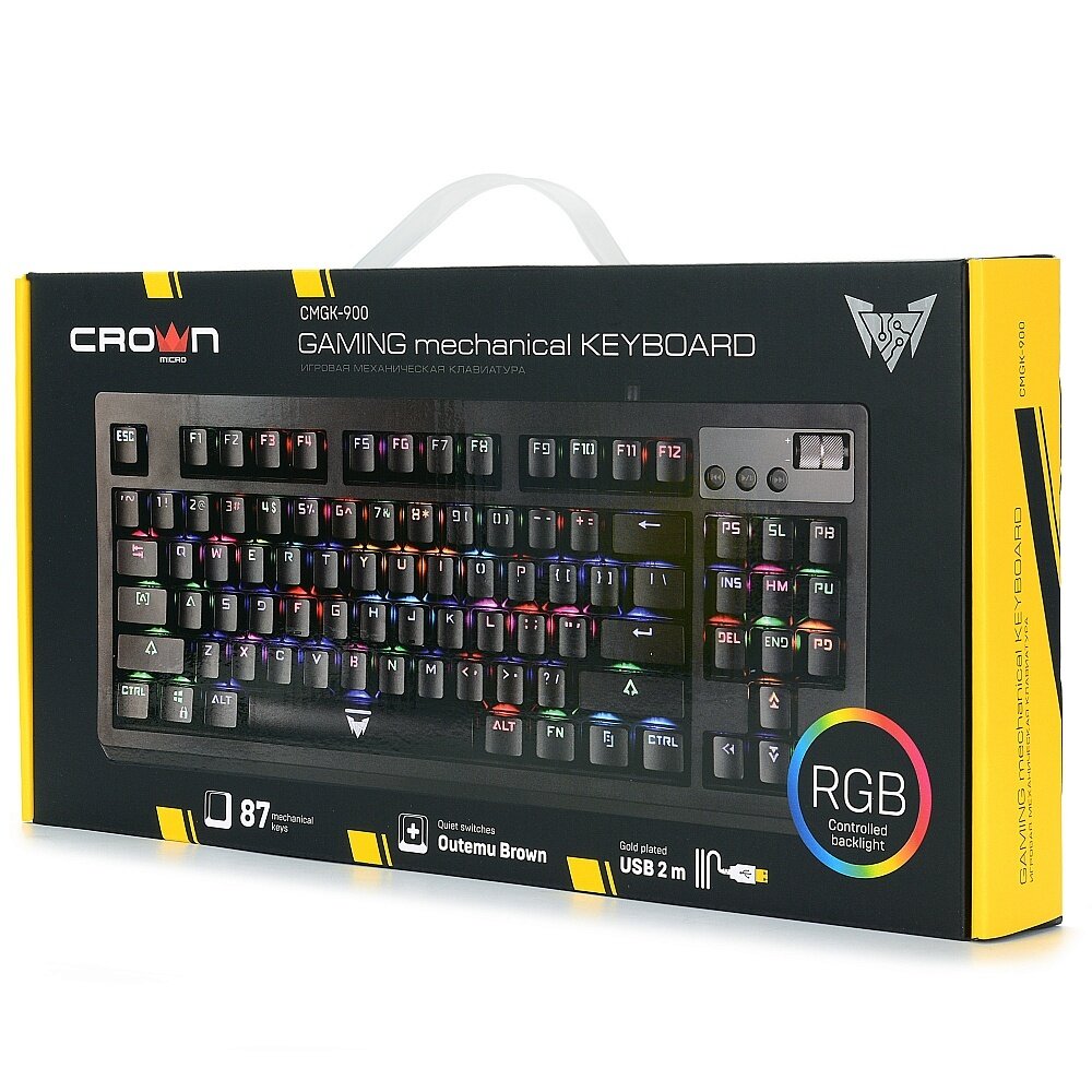 Клавиатура Crown Micro Cmgk-900 Купить В Москве За 3345