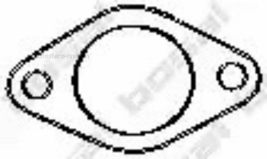 Монтажное уплотнительное кольцо выхлопной системы Bosal 256-570