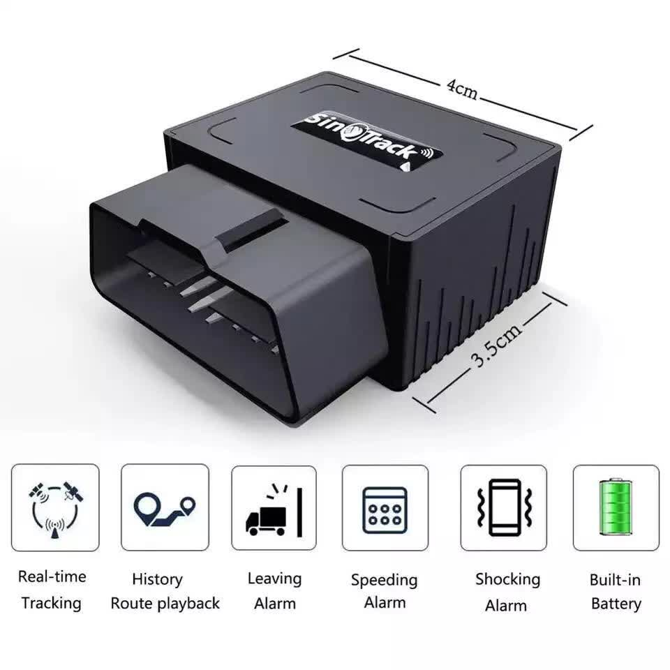 Мини GPS OBDII трекер Sinotrack ST-902 с удлинителем для автомобилей — фото 7