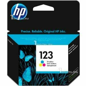 Картридж HP F6V16AE (123) цветной DeskJet 1110/2130/2620/2632/3639 OfficeJet 3830/3831/3832/3833/3834/3835