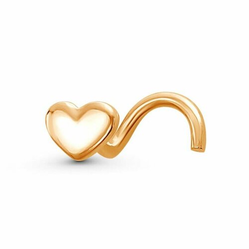 Пирсинг Красная Пресня длина 04 см золотистый 375₽