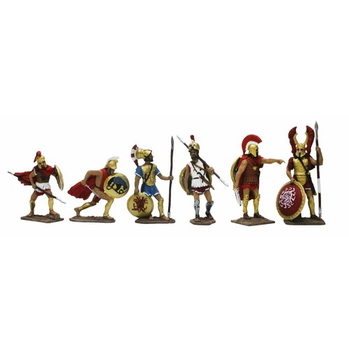 фото "греки" №3ек (6 э) в картонной коробке набор оловянных солдатиков сувенирный покрас strong style