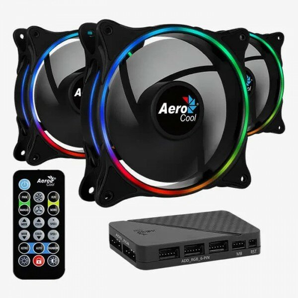 AeroCool Fan Eclipse 12 Pro ARGB 120mm 4718009158139