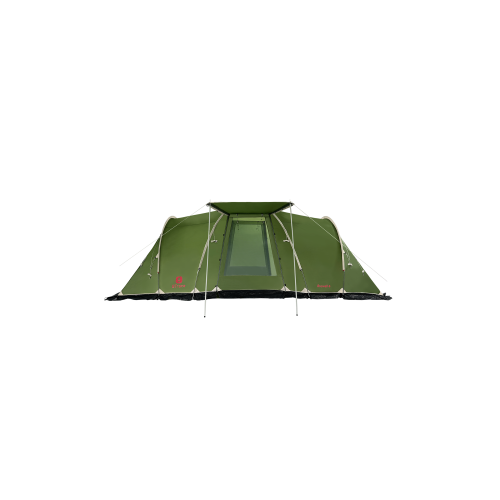 палатка кемпинговая двухместная btrace travel 2 зеленый Палатка кемпинговая Btrace Ruswell 6, зеленый