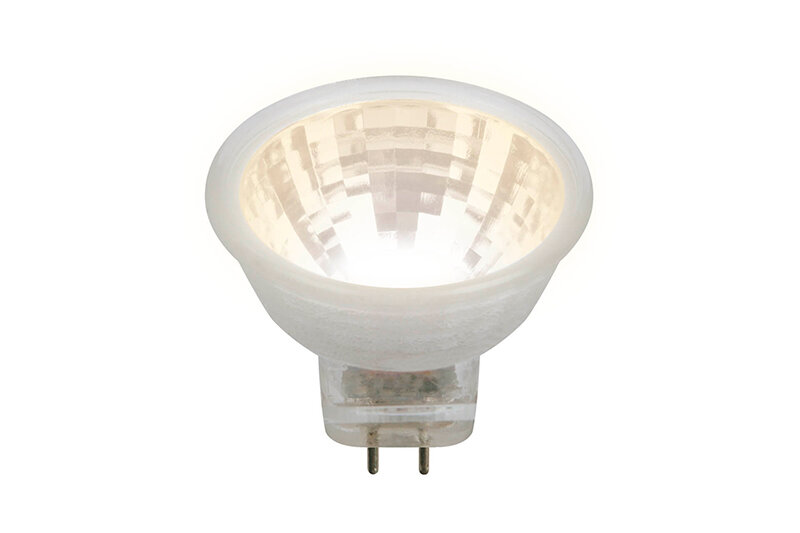 Лампа светодиодная Uniel LED-MR11-3W/NW/GU4 GLZ21TR 12V Белый свет 4000K