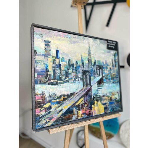 Картина ручной работы, масляная живопись 