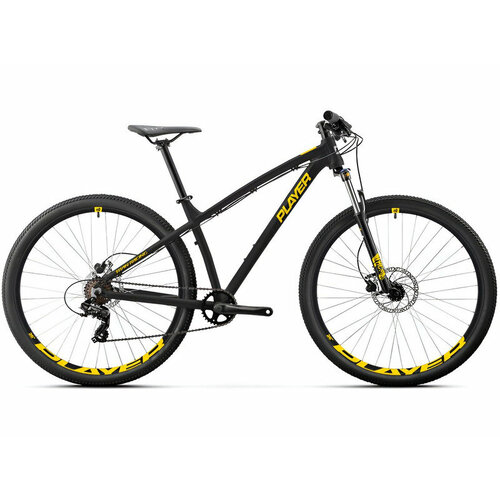 Горный велосипед Titan Racing Player Two, год 2024, цвет Черный, ростовка 17